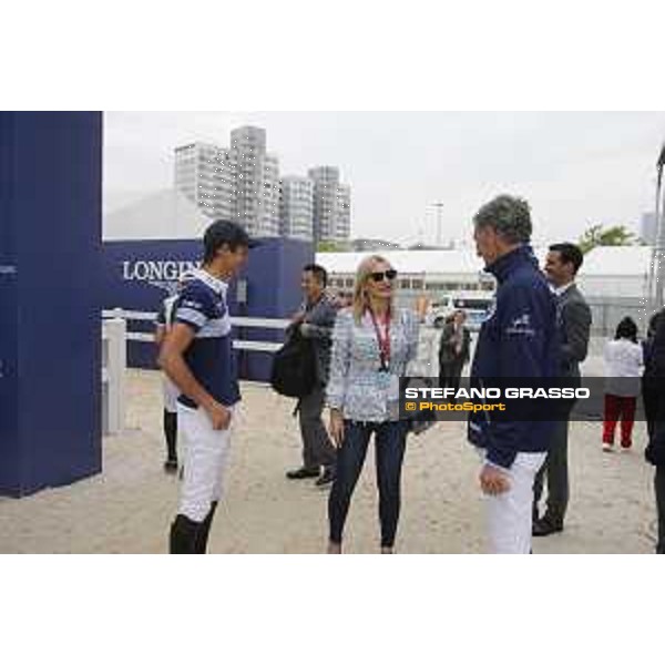 LGCT of Shanghai - Nicole Mather, Ludger Beerbaum (GER), Christian Kukuk (GER) - Shanghai, - 21 April 2018 - ph.Mario Grassia/LGCT