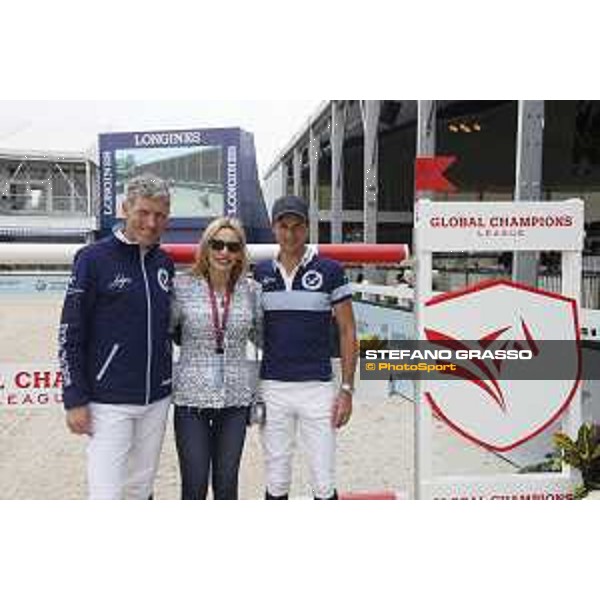 LGCT of Shanghai - Nicole Mather, Ludger Beerbaum (GER), Christian Kukuk (GER) - Shanghai, - 21 April 2018 - ph.Mario Grassia/LGCT