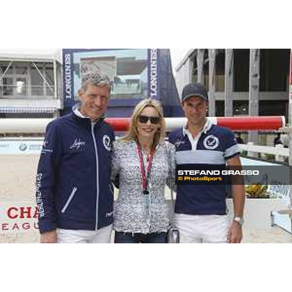 LGCT of Shanghai - Nicole Mather, Ludger Beerbaum (GER), Christian Kukuk (GER) - Shanghai, - 21 April 2018 - ph.Mario Grassia/LGCT