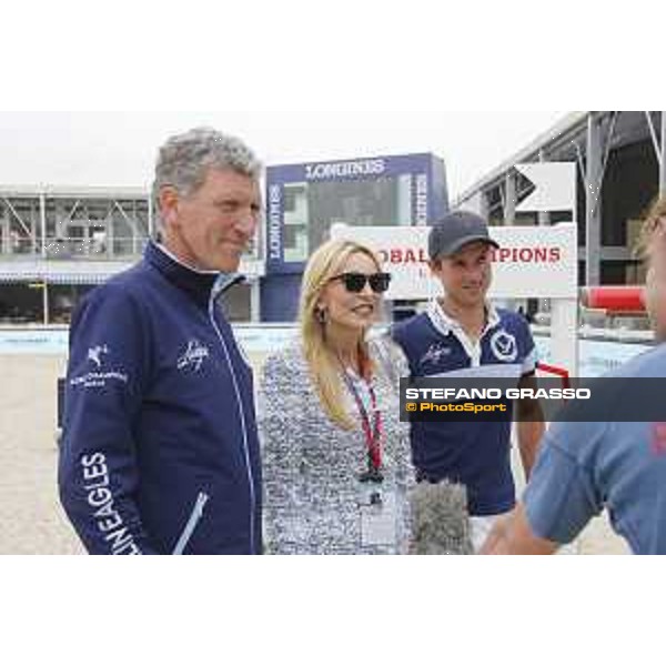 LGCT of Shanghai - Nicole Mather, Ludger Beerbaum (GER), Christian Kukuk (GER) - Shanghai, - 21 April 2018 - ph.Mario Grassia/LGCT