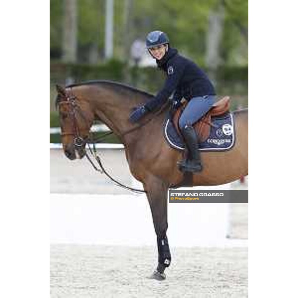LGCT of Madrid - Warm up - Jane Richard Philips (SUI) - Madrid, Club de Campo de Villa - 3 May 2018 - ph.Stefano Grasso/LGCT
