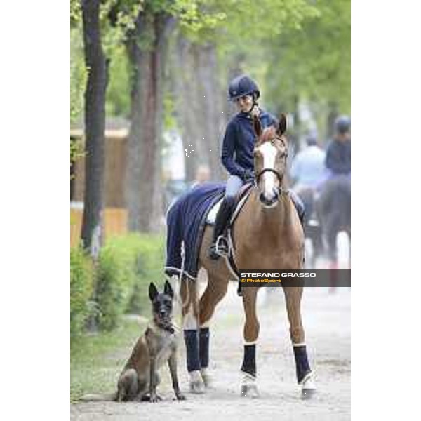 LGCT of Madrid - Warm up - Paola Amilibia (ESP) - Madrid, Club de Campo de Villa - 3 May 2018 - ph.Stefano Grasso/LGCT