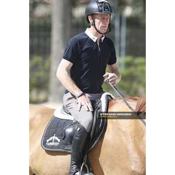 LGCT of Madrid - Warm up - Marcus Ehning (GER) - Madrid, Club de Campo de Villa - 3 May 2018 - ph.Stefano Grasso/LGCT