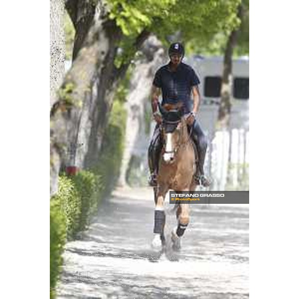 LGCT of Madrid - Warm up - Sheikh Ali Al Thani (QAT) - Madrid, Club de Campo de Villa - 3 May 2018 - ph.Stefano Grasso/LGCT