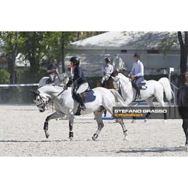 LGCT of Madrid - Warm up - Laura Kraut (USA) - Madrid, Club de Campo de Villa - 3 May 2018 - ph.Stefano Grasso/LGCT