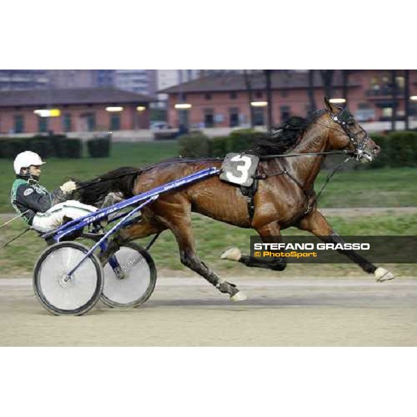 Enrico Belllei with Algiers Hall wins the Gran Premio Ponte Vecchio Firenze, 9th march 2008 ph. Stefano Grasso