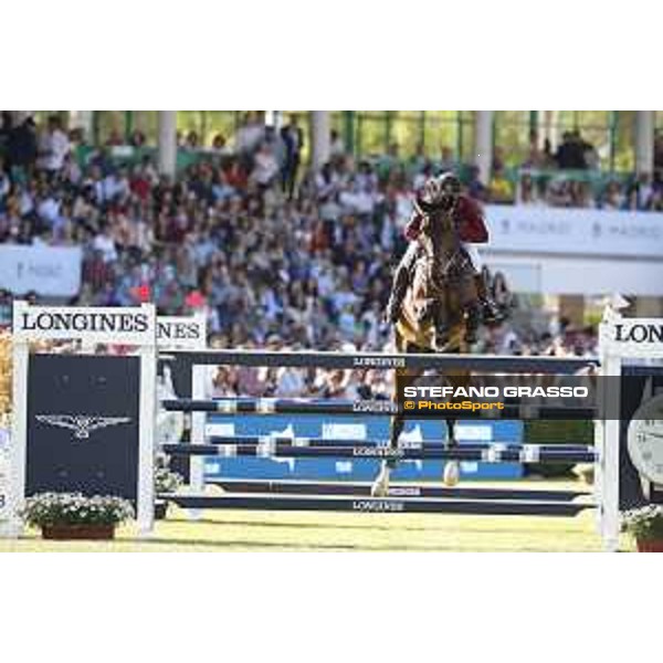LGCT of Madrid - Grand Prix - Bassem Hassan Mohammed (QAT) on Gunder - 5 May 2018 - ph.Stefano Grasso/LGCT