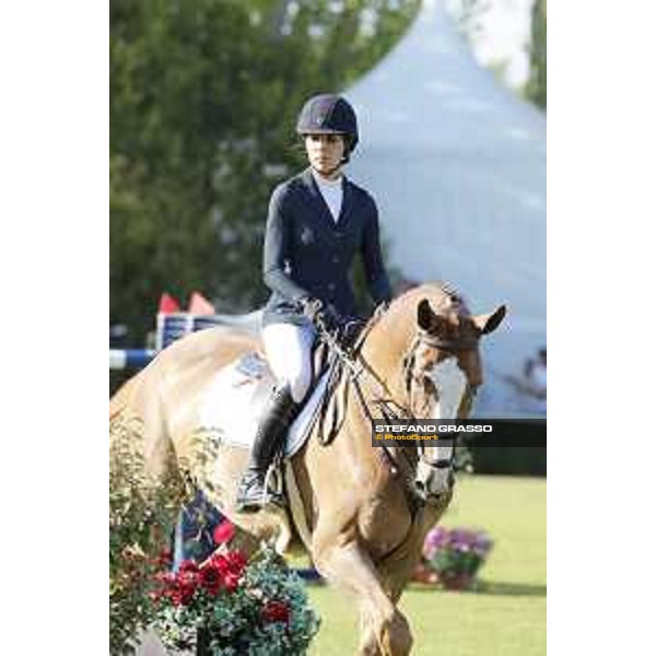 LGCT of Madrid - Grand Prix - Paola Amilibia (ESP) on Gaudi - 5 May 2018 - ph.Stefano Grasso/LGCT