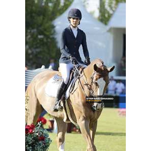 LGCT of Madrid - Grand Prix - Paola Amilibia (ESP) on Gaudi - 5 May 2018 - ph.Stefano Grasso/LGCT