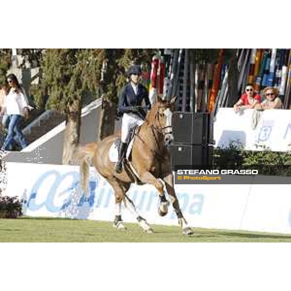 LGCT of Madrid - Grand Prix - Paola Amilibia (ESP) on Gaudi - 5 May 2018 - ph.Stefano Grasso/LGCT