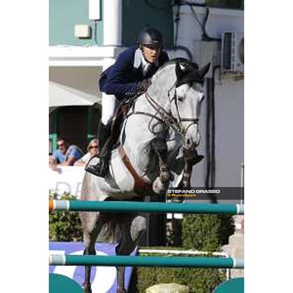 LGCT of Madrid - Grand Prix - Jose Maria Larocca (ARG) on Diablo Blanco - 5 May 2018 - ph.Stefano Grasso/LGCT