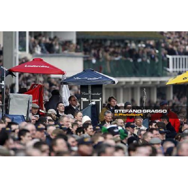 a close up of the crowd during the Smurfit Kappa Champion Hurdle Challenge Trophy Cheltenham The Festival , 1st day 11th march 2008 ph. Stefano Grasso