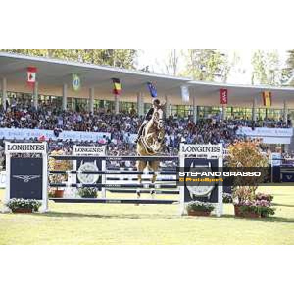 LGCT of Madrid - Grand Prix - Paola Amilibia (ESP) on Gaudi - 5 May 2018 - ph.Stefano Grasso/LGCT