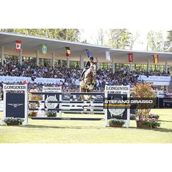 LGCT of Madrid - Grand Prix - Paola Amilibia (ESP) on Gaudi - 5 May 2018 - ph.Stefano Grasso/LGCT
