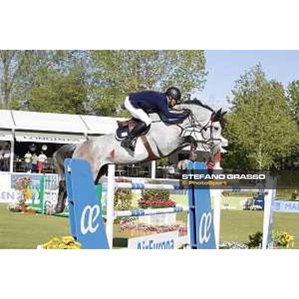 LGCT of Madrid - Grand Prix - Jose Maria Larocca (ARG) on Diablo Blanco - 5 May 2018 - ph.Stefano Grasso/LGCT