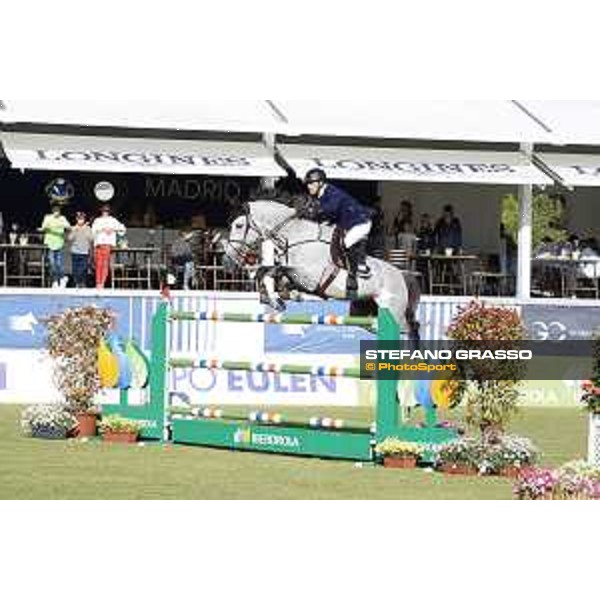 LGCT of Madrid - Grand Prix - Jose Maria Larocca (ARG) on Diablo Blanco - 5 May 2018 - ph.Stefano Grasso/LGCT