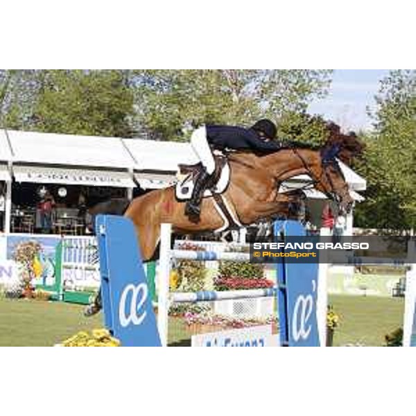 LGCT of Madrid - Grand Prix - Jessica Springsteen (USA) on RMF Swinny du Parc - 5 May 2018 - ph.Stefano Grasso/LGCT