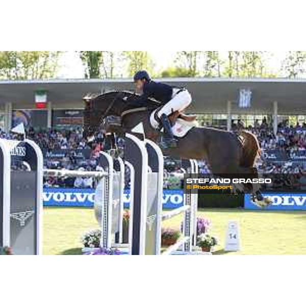 LGCT of Madrid - Grand Prix - Pedro Veniss (BRA) on Quabri de l?Isle - 5 May 2018 - ph.Stefano Grasso/LGCT