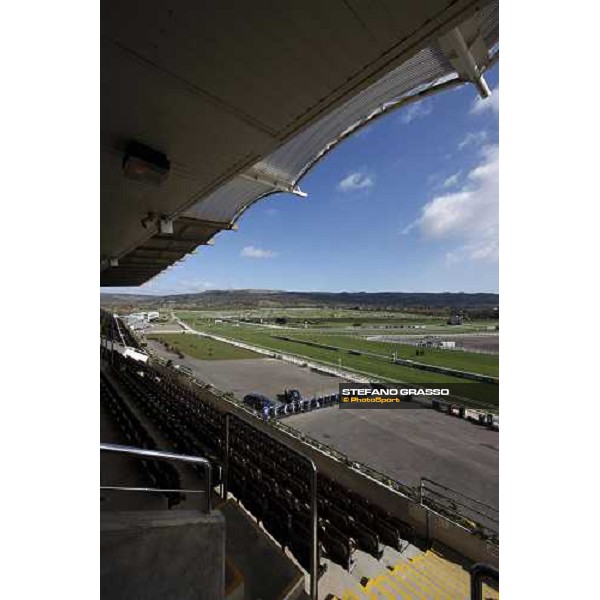 a wide view of Cheltenham racecourse Cheltenham, 12th march 2008 ph. Stefano Grasso