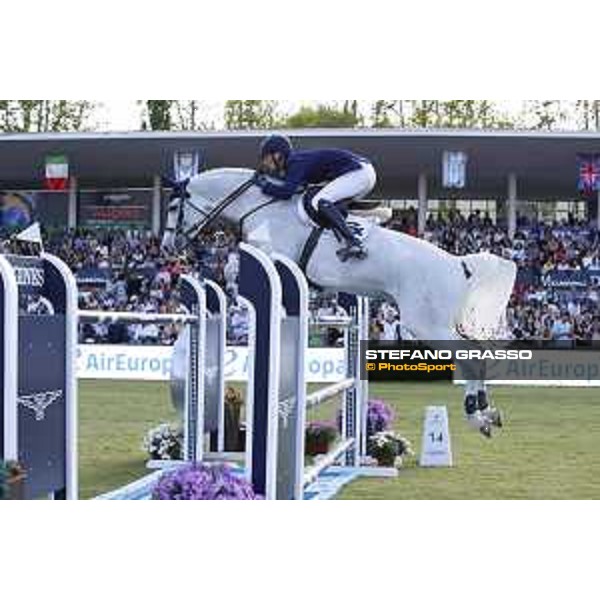 LGCT of Madrid - Grand Prix - Daniel Deusser (GER) on Cornet d?Amour - 5 May 2018 - ph.Stefano Grasso/LGCT