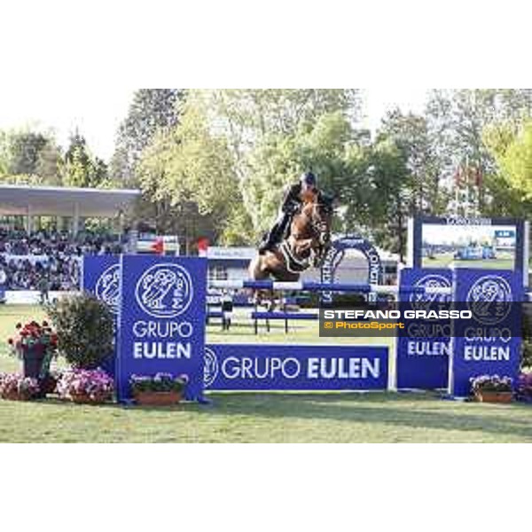 LGCT of Madrid - Grand Prix - Simon Delestre (FRA) on Hermes Ryan - 5 May 2018 - ph.Stefano Grasso/LGCT