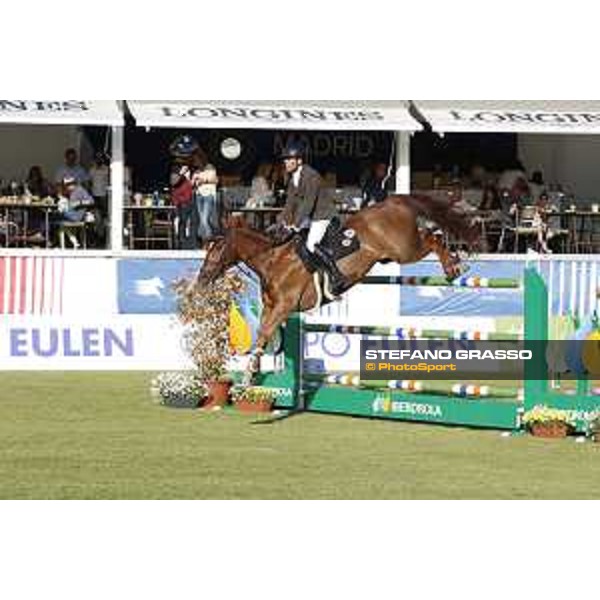 LGCT of Madrid - Grand Prix - Simon Delestre (FRA) on Hermes Ryan - 5 May 2018 - ph.Stefano Grasso/LGCT