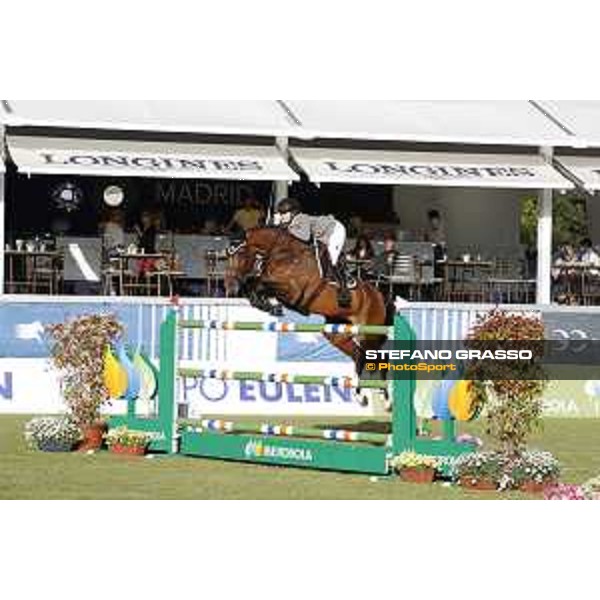LGCT of Madrid - Grand Prix - Emily Moffitt (GBR) on Tipsy du Terral - 5 May 2018 - ph.Stefano Grasso/LGCT