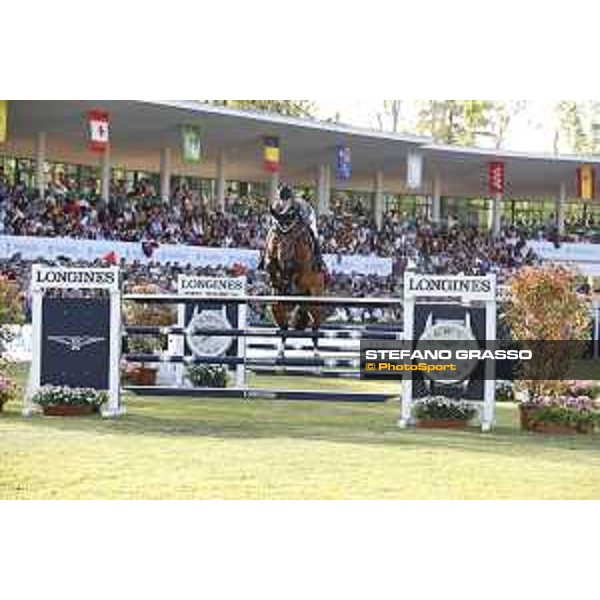 LGCT of Madrid - Grand Prix - Emily Moffitt (GBR) on Tipsy du Terral - 5 May 2018 - ph.Stefano Grasso/LGCT