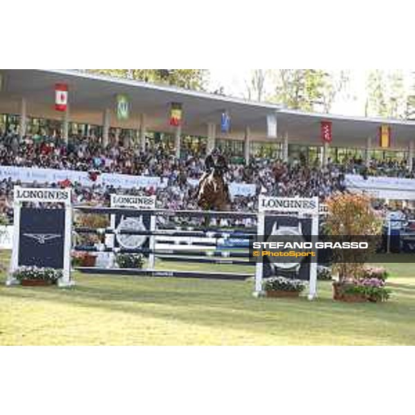 LGCT of Madrid - Grand Prix - Marc Houtzager (NED) on Sterrehof?s Calimero - 5 May 2018 - ph.Stefano Grasso/LGCT