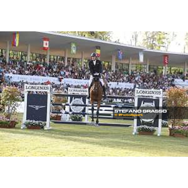 LGCT of Madrid - Grand Prix - Marc Houtzager (NED) on Sterrehof?s Calimero - 5 May 2018 - ph.Stefano Grasso/LGCT