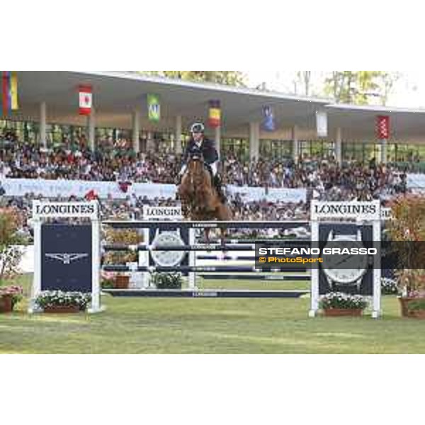 LGCT of Madrid - Grand Prix - Ben Maher (GBR) on Explosion W - 5 May 2018 - ph.Stefano Grasso/LGCT