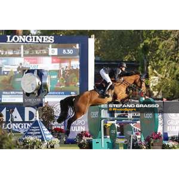 LGCT of Madrid - Class 5 - Niels Bruynseels (BEL) on Israel v.d. Dennehoeve - 4 May 2018 - ph.Stefano Grasso/LGCT