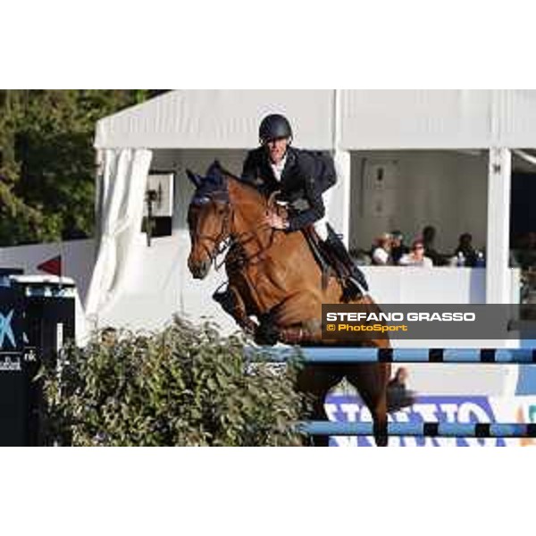LGCT of Madrid - Class 5 - Niels Bruynseels (BEL) on Israel v.d. Dennehoeve - 4 May 2018 - ph.Stefano Grasso/LGCT