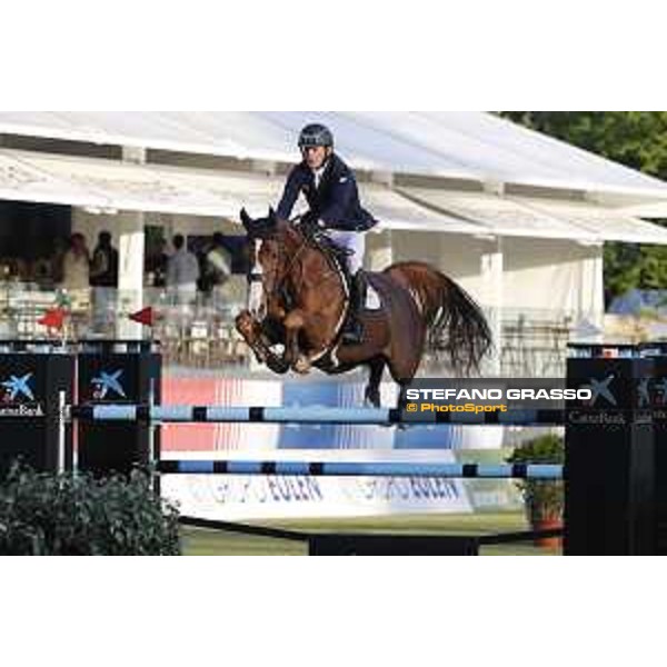 LGCT of Madrid - Class 5 - Cameron Hanley (IRL) on EIS Isaura - 4 May 2018 - ph.Stefano Grasso/LGCT