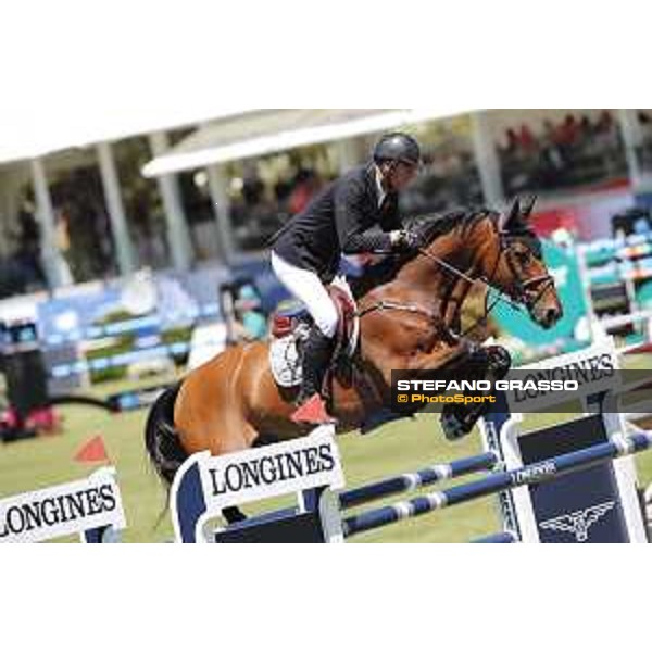 LGCT of Madrid - Class 4 - Marc Houtzager (NED) on Sterrehof?s Calimero - 4 May 2018 - ph.Mario Grassia/LGCT