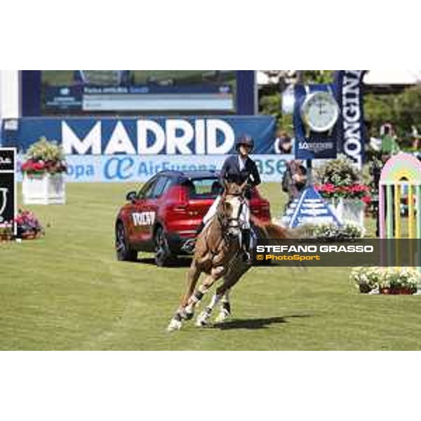 LGCT of Madrid - Class 4 - Paola Amilibia (ESP) on Gaudi - 4 May 2018 - ph.Mario Grassia/LGCT