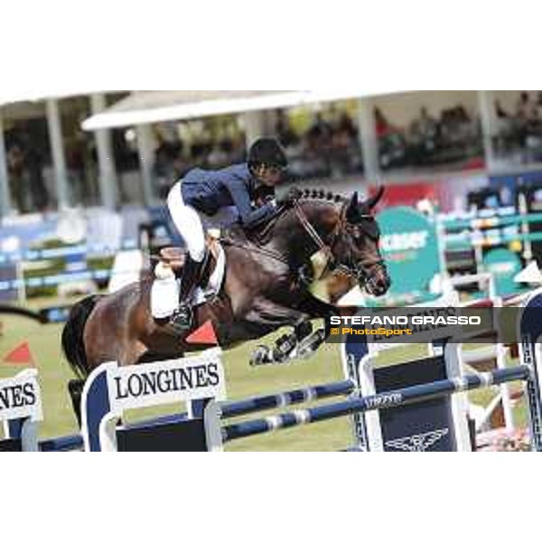 LGCT of Madrid - Class 4 - Athina Onassis (GRE) on Cinsey - 4 May 2018 - ph.Mario Grassia/LGCT