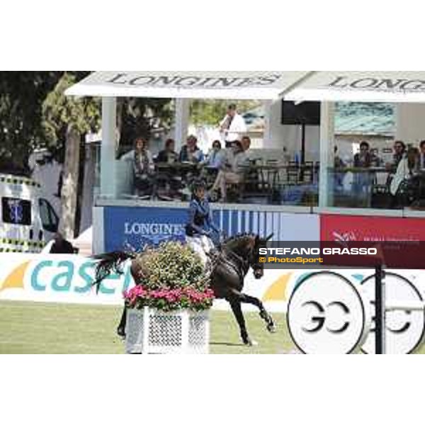 LGCT of Madrid - Class 4 - Athina Onassis (GRE) on Cinsey - 4 May 2018 - ph.Mario Grassia/LGCT