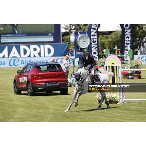 LGCT of Madrid - Class 4 - Julio Arias (ESP) on Lennox Luis - 4 May 2018 - ph.Mario Grassia/LGCT