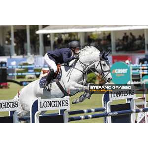 LGCT of Madrid - Class 4 - Julio Arias (ESP) on Lennox Luis - 4 May 2018 - ph.Mario Grassia/LGCT