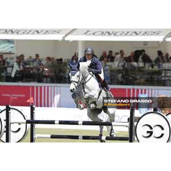 LGCT of Madrid - Class 4 - Julio Arias (ESP) on Lennox Luis - 4 May 2018 - ph.Mario Grassia/LGCT