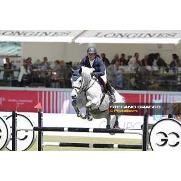 LGCT of Madrid - Class 4 - Julio Arias (ESP) on Lennox Luis - 4 May 2018 - ph.Mario Grassia/LGCT
