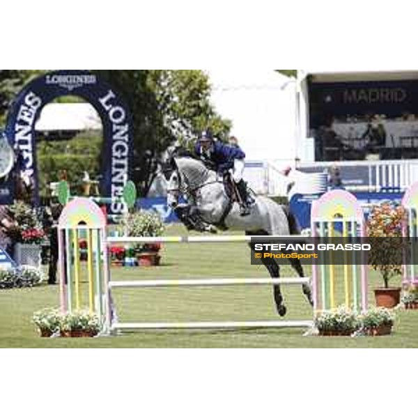 LGCT of Madrid - Class 4 - Jose Maria Larocca (ARG) on Diablo Blanco - 4 May 2018 - ph.Mario Grassia/LGCT
