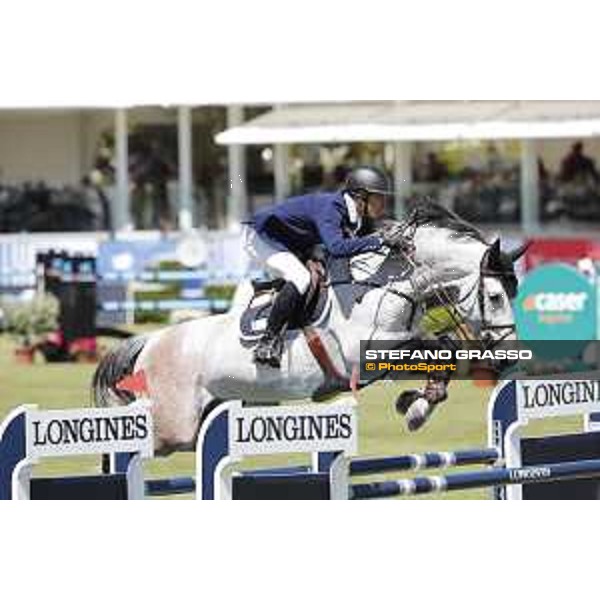 LGCT of Madrid - Class 4 - Jose Maria Larocca (ARG) on Diablo Blanco - 4 May 2018 - ph.Mario Grassia/LGCT