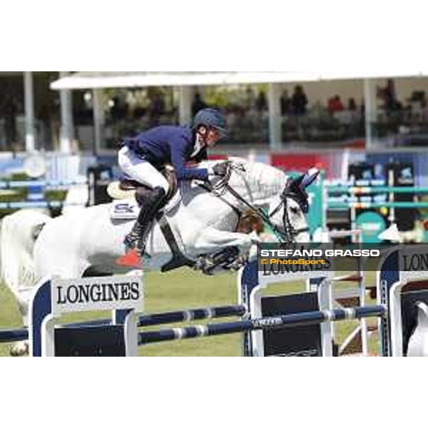 LGCT of Madrid - Class 4 - Daniel Deusser (GER) on Cornet d?Amour - 4 May 2018 - ph.Mario Grassia/LGCT