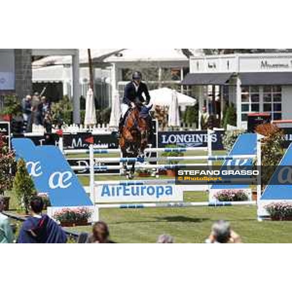 LGCT of Madrid - Class 4 - Pieter Devos (BEL) on Espoir - 4 May 2018 - ph.Mario Grassia/LGCT