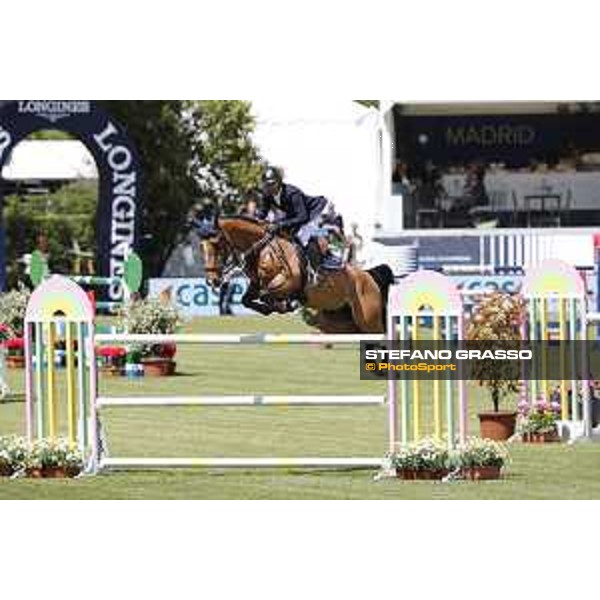 LGCT of Madrid - Class 4 - Dayro Arroyave (COL) on Koriano van Klapscheut - 4 May 2018 - ph.Mario Grassia/LGCT