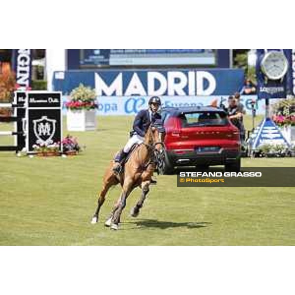 LGCT of Madrid - Class 4 - Dayro Arroyave (COL) on Koriano van Klapscheut - 4 May 2018 - ph.Mario Grassia/LGCT
