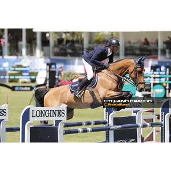 LGCT of Madrid - Class 4 - Dayro Arroyave (COL) on Koriano van Klapscheut - 4 May 2018 - ph.Mario Grassia/LGCT