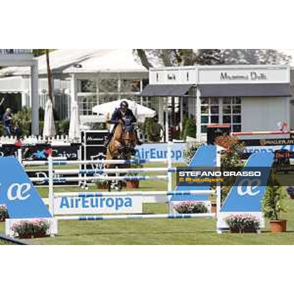 LGCT of Madrid - Class 4 - Dayro Arroyave (COL) on Koriano van Klapscheut - 4 May 2018 - ph.Mario Grassia/LGCT